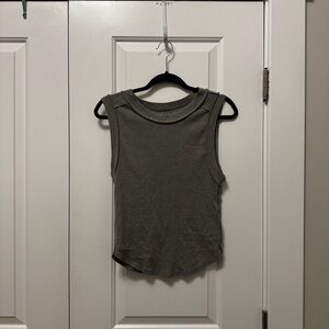 We The Free Heather Gray Top